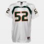 Men's Miami Hurricanes #52 Ray Lewis College Football White Jersey