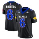 Men's Jalon Daniels Jersey #6 Kansas Jayhawks Blackhawk Vapor Limited Football