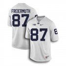 Men's Penn State Pat Freiermuth Jersey #87 College Game White With Name