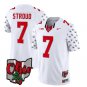 Men's Ohio State Buckeyes CJ Stroud Jersey #7 Alternate 2023 White Limited