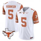 Men's Bijan Robinson Jersey #5 Texas Longhorn Vapor Limited College Football Orange