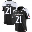 Men's Corey Kiner Jersey #21 Cincinnati Bearcats Vapor Limited College Football
