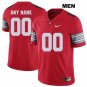 Men's Ohio State Buckeyes Custom Name Number Red Football Jersey