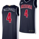 Men's Arizona Wildcats TJ McConnell Jersey #4 Limited Retro Basketball Navy