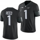 Men's Michigan State Spartans Jayden Reed Jersey #1 College Football Game