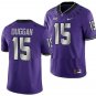 Men's TCU Horned Frogs Max Duggan Jersey Untouchable College Game Purple #15