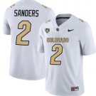 Colorado Buffaloes #2 Shedeur Sanders White 2023 F.U.S.E. Stitched Football