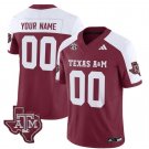 Men's Custom Texas AM Aggies Jersey Limited College Footb Alternate
