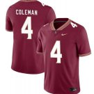 Florida State Seminoles #4 Keon Coleman Garnet Stitched Football Jersey