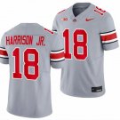 Men's Ohio State Buckeyes #18 Marvin Harrison JR. Gray 2023 F.U.S.E. Limited St