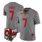 Men's Ohio State Buckeyes CJ Stroud Jersey #7 Alternate Gray