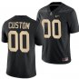 Men's Custom Purdue Boilermakers Jersey College Football Black