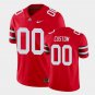 Ohio State Buckeyes ACTIVE PLAYER Custom Red College Stitched Jersey
