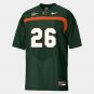 Men's Miami Hurricanes #26 Sean Taylor College Green