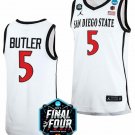 Men's Lamont Butler Jersey San Diego State Aztecs Basketball 2023 NCAA Final