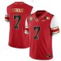 Ohio State Buckeyes #7 CJ Stroud Red Stitched Football Jersey