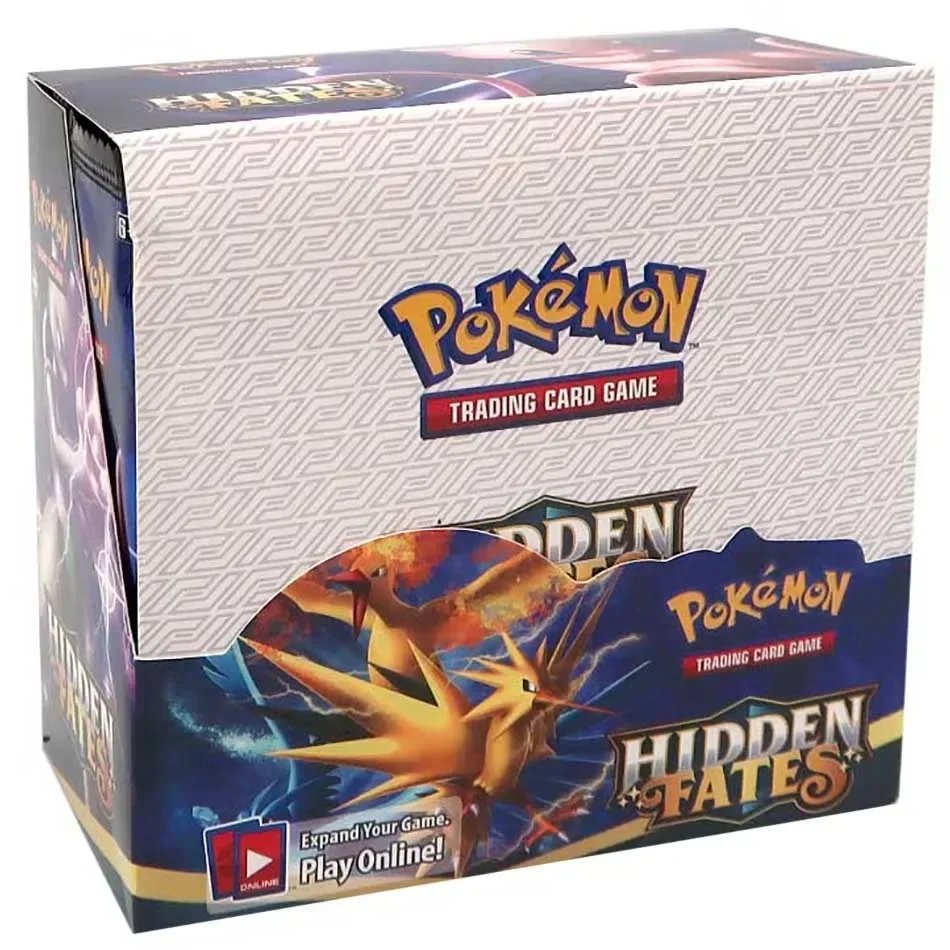 324 PCS Pokemon Cards Sun Moon XY Evolutions Booster Box Collectible Game Toy Gift, Blue