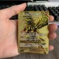 Pokemon Game Battle Collection English Metal Card Toy Birthday Gift, Gragon Gold