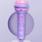10 Cards Cartoon Projection Flashlight Patterns Creative Children Toy Baby Bedtime, Purple