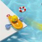 1 Pc Little Yellow Duck Kayak Toy Swimming Pool Bathroom Toy, Red