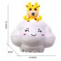 Baby Bath Toy, Bathing Cute Swimming Water Spraying Clouds Shower Kid Gifts, Deer
