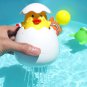 Baby Bathing Toy Kids Cute Duck Egg Water Bathroom Shower Water Gifts, Penguin