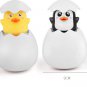 Baby Bathing Toy Kids Cute Duck Egg Water Bathroom Shower Water Gifts, Red dinosaur