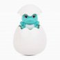 Baby Bathing Toy Kids Cute Duck Egg Water Bathroom Shower Water Gifts, Blue dinosaur