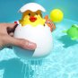 Baby Bathing Toy Kids Cute Duck Egg Water Bathroom Shower Water Gifts, Pink Duck