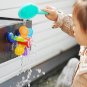 Colorful Waterwheel Bathing Sucker Baby Bath Toys Bathtub Water Spray Play