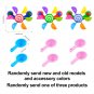Colorful Waterwheel Bathing Sucker Baby Bath Toys Bathtub Water Spray Play