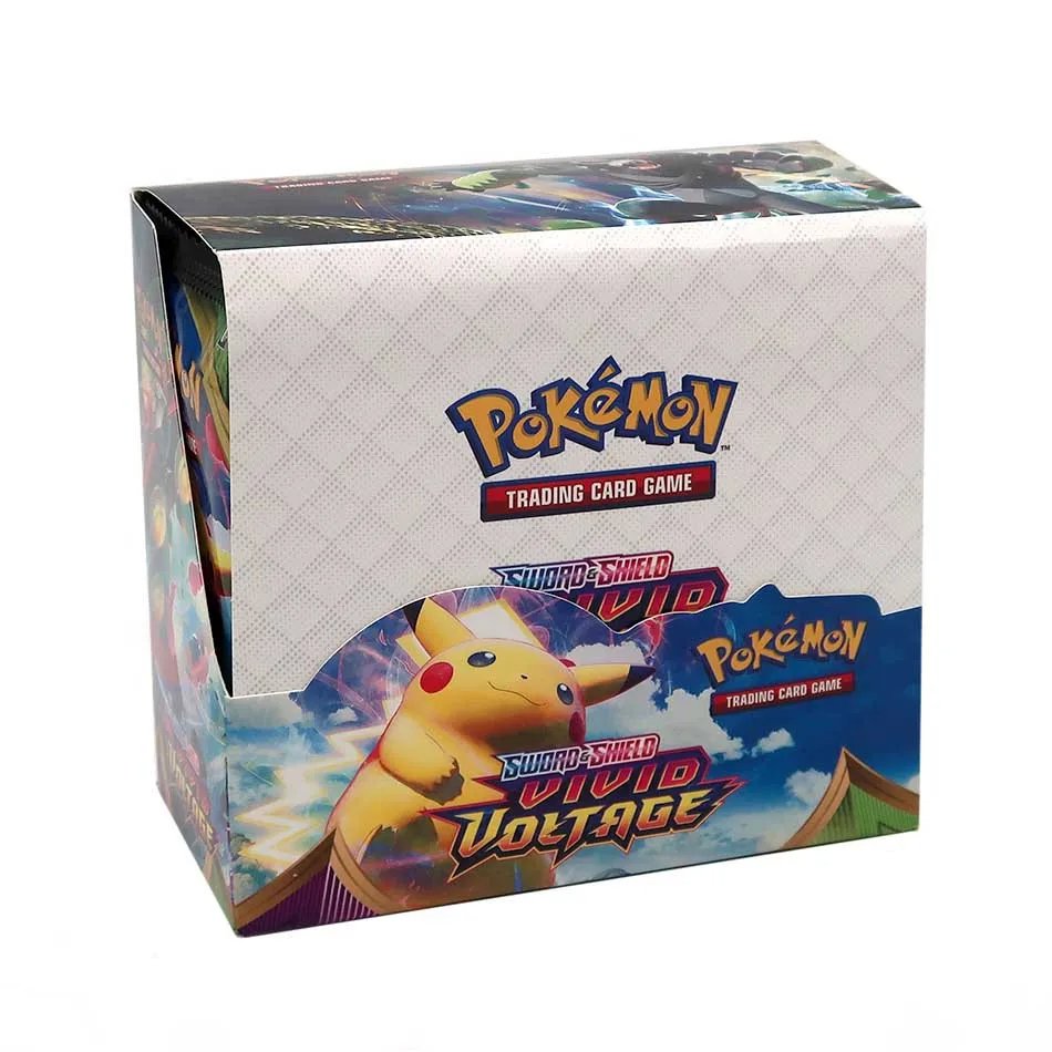324 PCS Set Pokemon Card Vivid Voltage English Booster Battle Transaction Toy Gift Children
