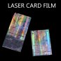 50PCS Soft Trading Laser Card Film Sleeve Transparent Pokemon TCG Game Protector