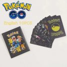 10PCS Pokemon Card Black English Vmax GX Color Energy Collection Battle Trainer Toy Gift