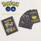 10PCS Pokemon Card German Black Vmax GX Color Energy Collection Battle Trainer Toy Gift