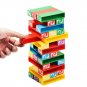 Stacko Card Family Entertainment Poker Party Early Education Puzzle Stackoed Toy