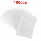 100 PCS Transparent Playing Card Cover Clear Protector Sleeve Pokemon Game Gifts