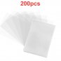 200 PCS Transparent Playing Card Cover Clear Protector Sleeve Pokemon Game Gifts