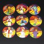 30pcs 2nd EditionAsh Ketchum Tazos Pokemon Starter Collection Card Toy Cheetos Chipitaps