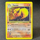 Pokemon Anime Card Flareon High Quality Replicated 1996 1st Edition Game Collection