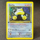 Pokemon Anime Card Snorlax High Quality Replicated 1996 1st Edition Game Collection
