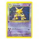 Pokemon Anime Card Alakazam High Quality Replicated 1996 1st Edition Game Collection