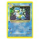 Pokemon Anime Card Blastoise High Quality Replicated 1996 1st Edition Game Collection