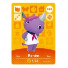 Amiibo Card RENÉE Hot Game Animal Crossing NS Switch 3DS Game Set Fun Collect Mini NFC
