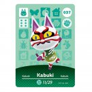 Amiibo Card KABUKI Hot Game Animal Crossing NS Switch 3DS Game Set Fun Collect Mini NFC