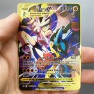 Pokemon Metal Lucario Vmax 10000 Points Super Card Golden English Anime Collection Toy