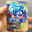 Pokemon Metal GRENINJA GX 8200 Super Card Golden English Anime Collection Toy
