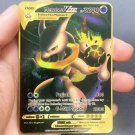 Pokemon Metal MEWTOW VMAX 3200 Super Card Golden English Anime Collection Toy