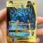 Pokemon Metal TORMENTOR GX 400 Super Card Golden English Anime Collection Toy
