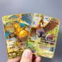 Pokemon Metal TORMENTOR GX 400 Super Card Golden English Anime Collection Toy